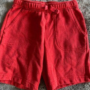 Cat & Jack Casual Red Shorts. 4T.